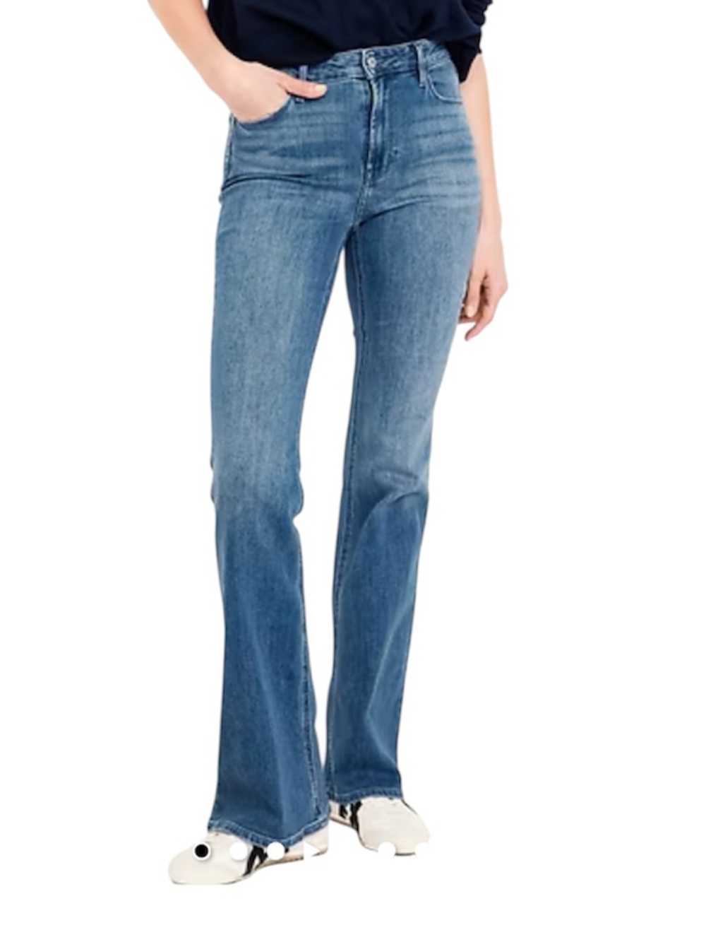 Old Navy High Waisted WOW Flared Jeans Medium Wash Size 8